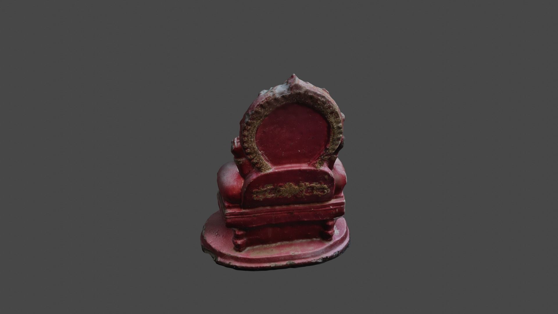 Ganesha 5 Low-poly 3D model_24