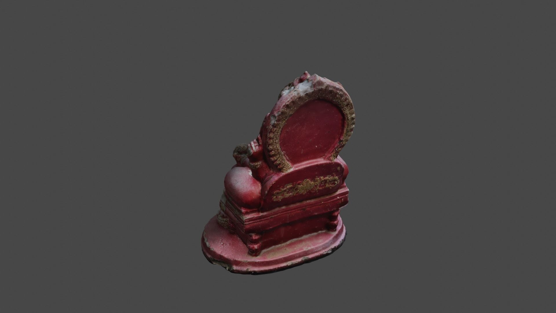 Ganesha 5 Low-poly 3D model_25