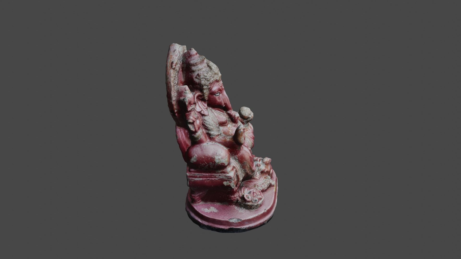 Ganesha 5 Low-poly 3D model_18