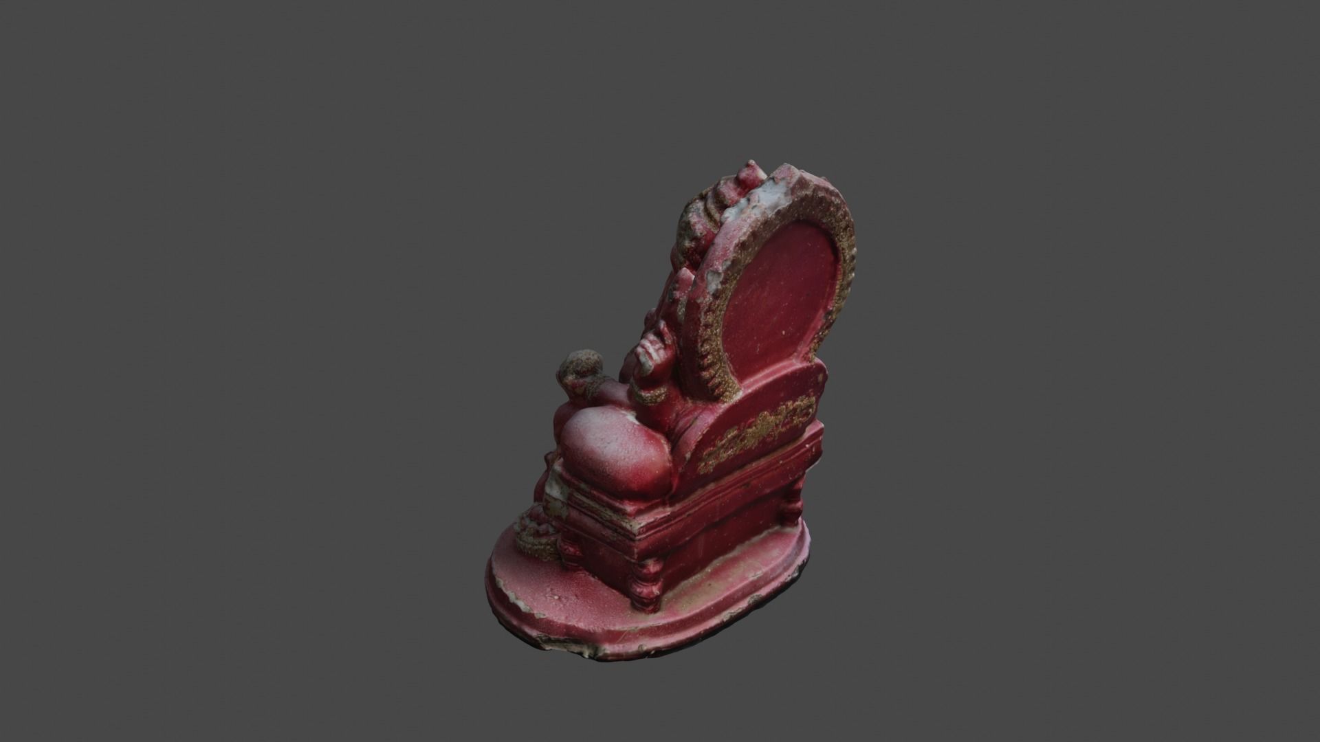 Ganesha 5 Low-poly 3D model_26