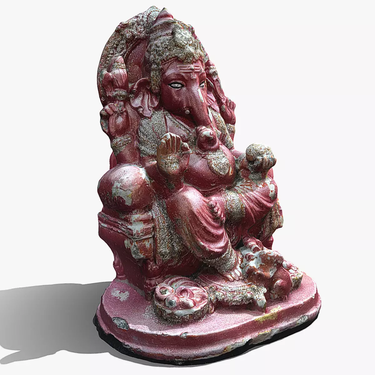Ganesha 5 Low-poly 3D model_0