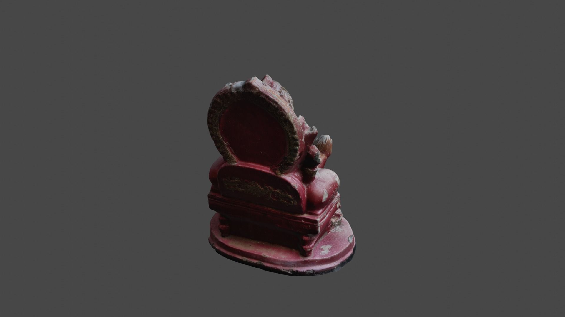 Ganesha 5 Low-poly 3D model_22