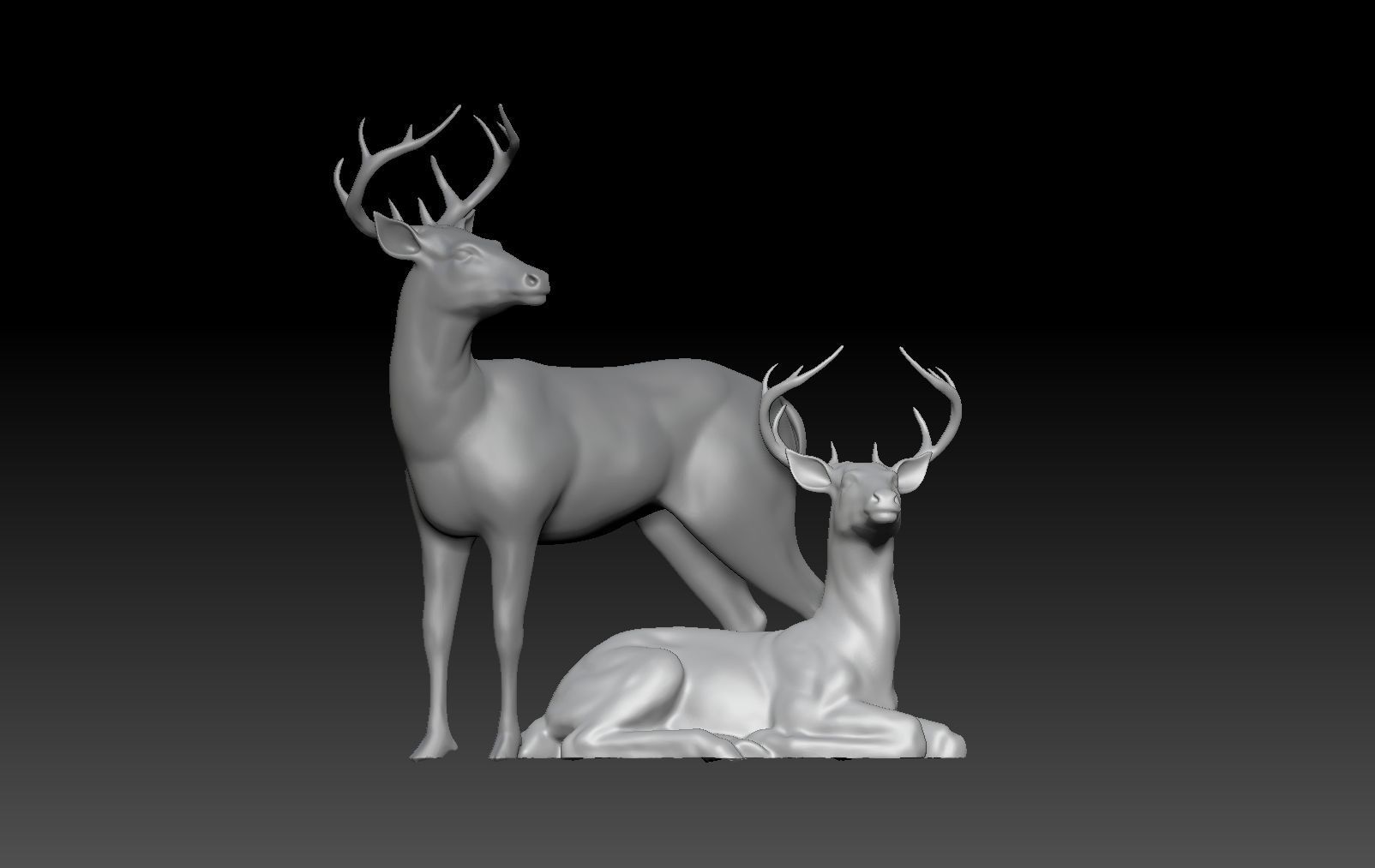 DEER CHRISTMAS DECOR 3D print model_5