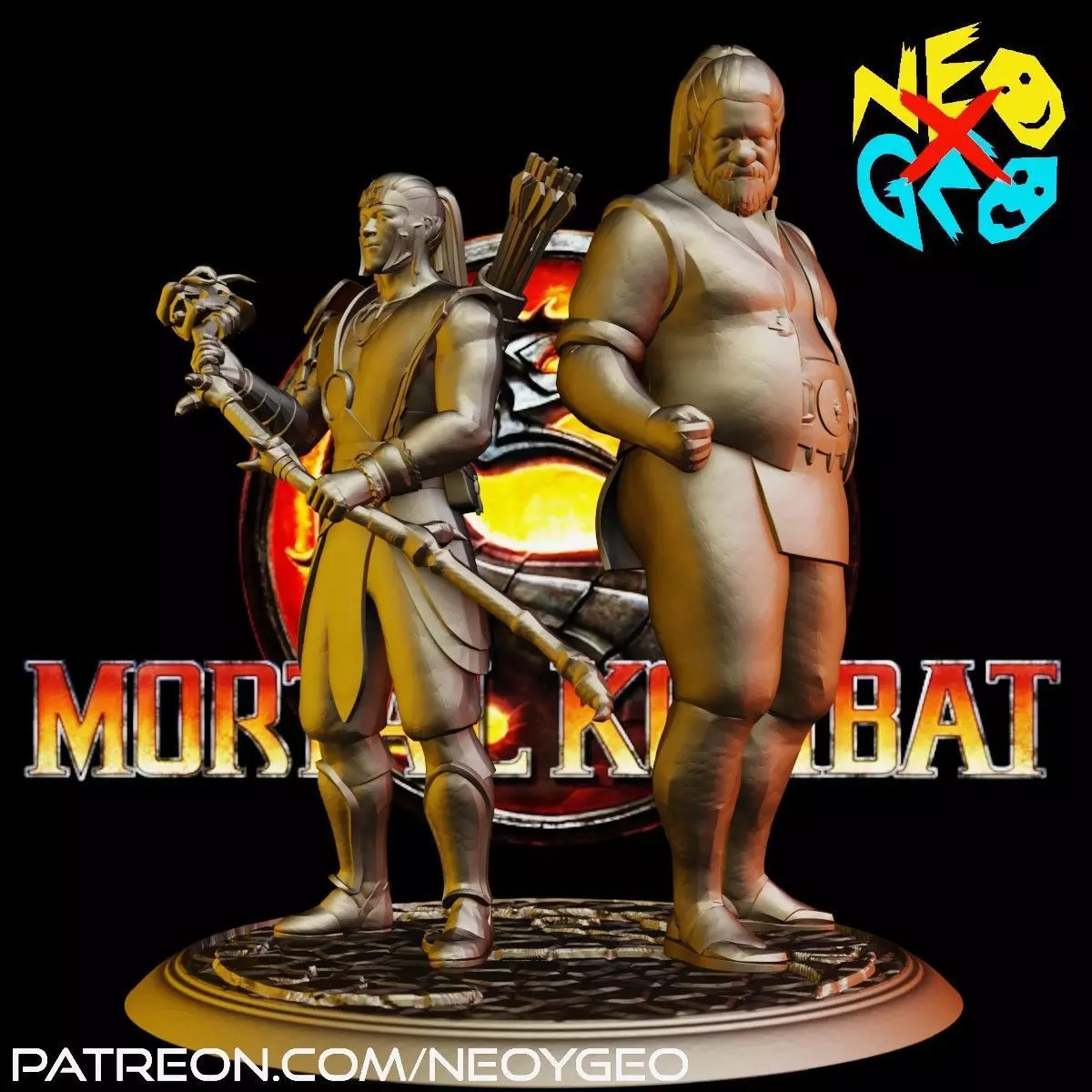 KUNG JIN - BO RAI CHO - MORTAL KOMBAT 3D print model_0