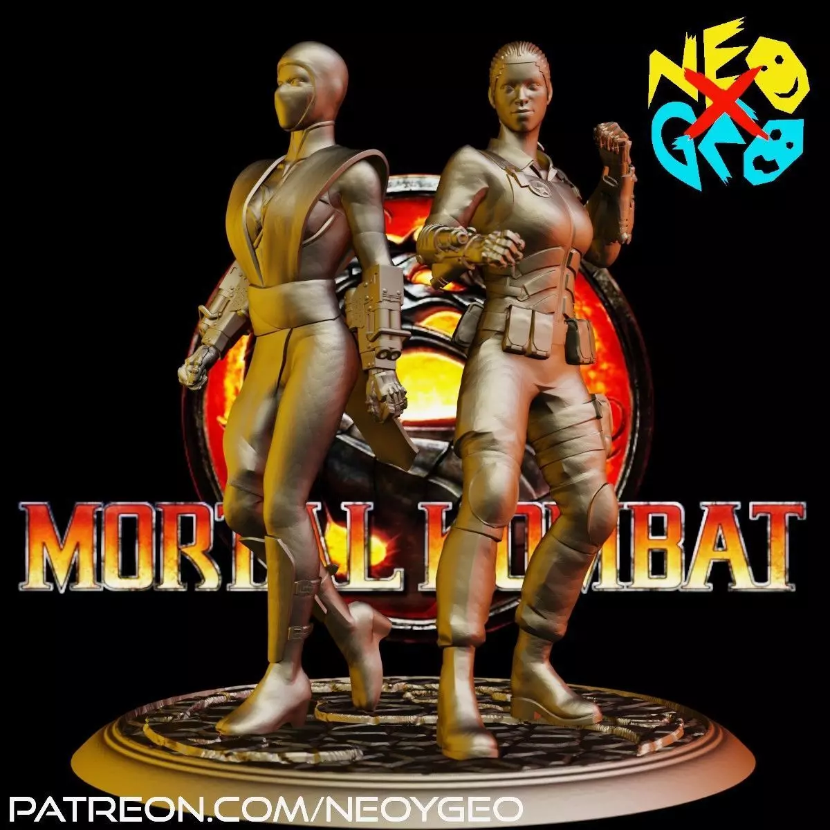 JACQUI BRIGGS - MORTAL KOMBAT Free 3D print model