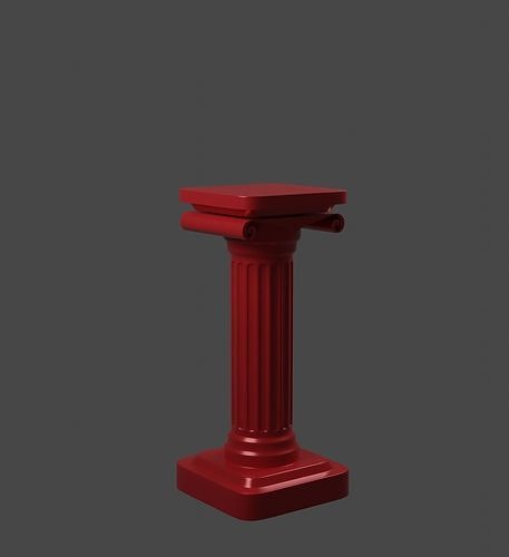 Greek Pillar 3D model