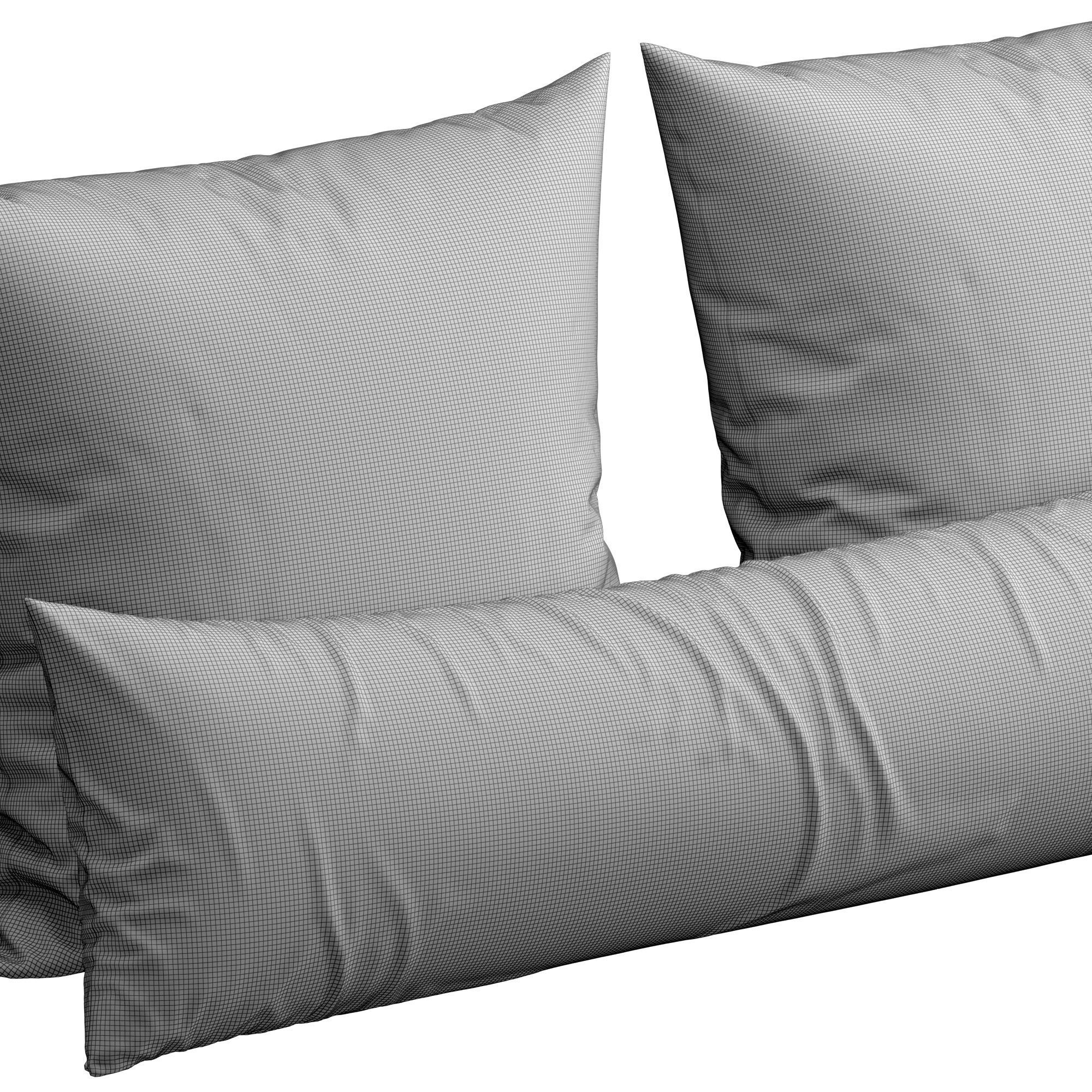 Westelm pillow 5 3D model_5
