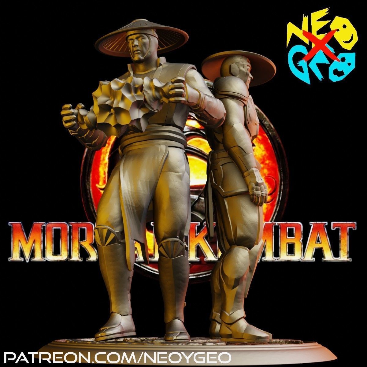 RAIDEN - MORTAL KOMBAT 3D print model_2