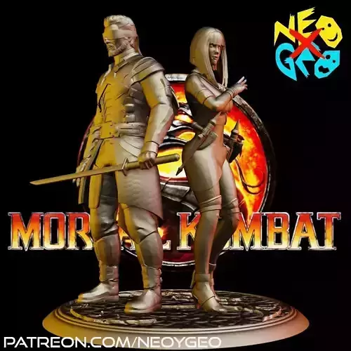 TANYA AND KENSHI - MORTAL KOMBAT