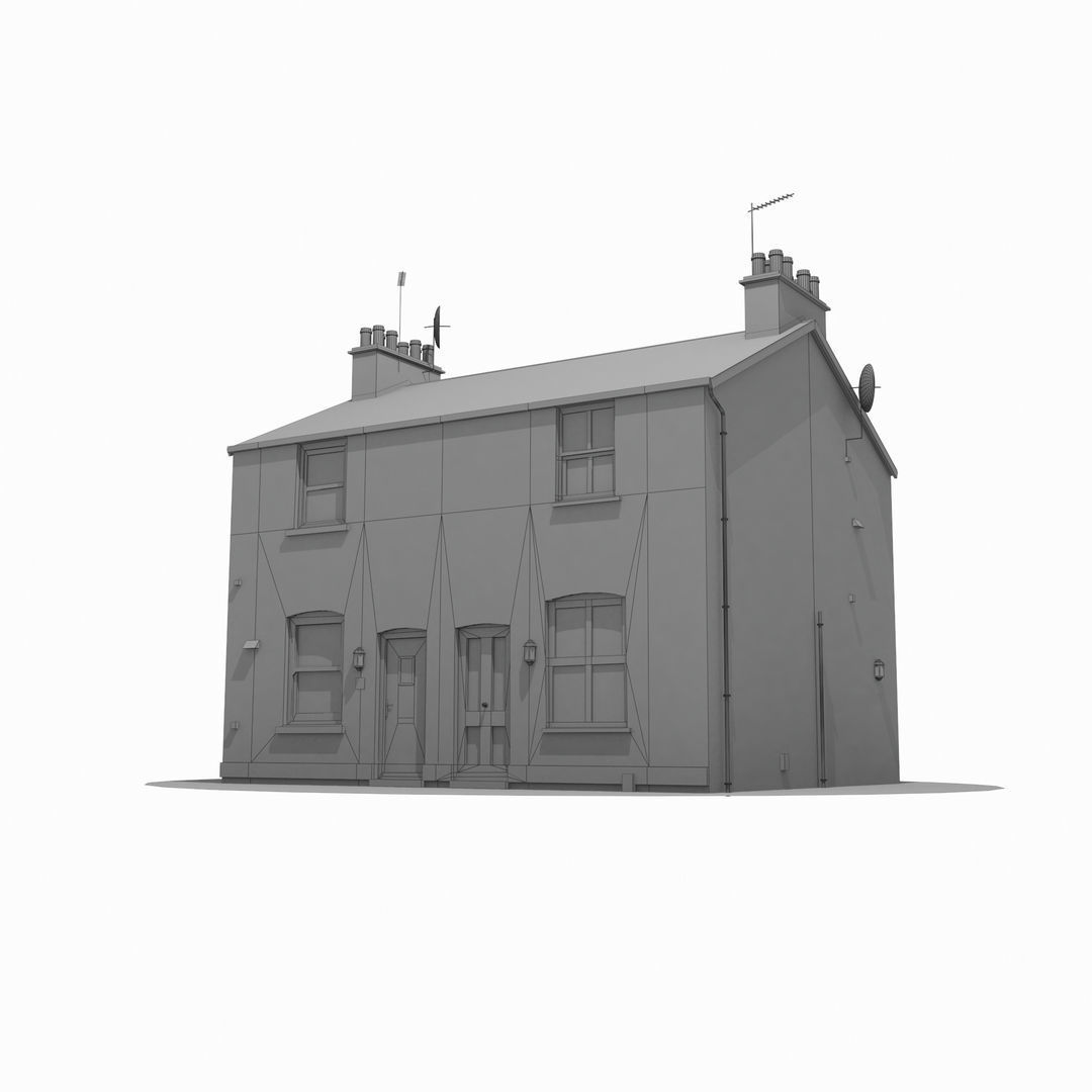 London Buildings Collection Low-poly 3D model_20