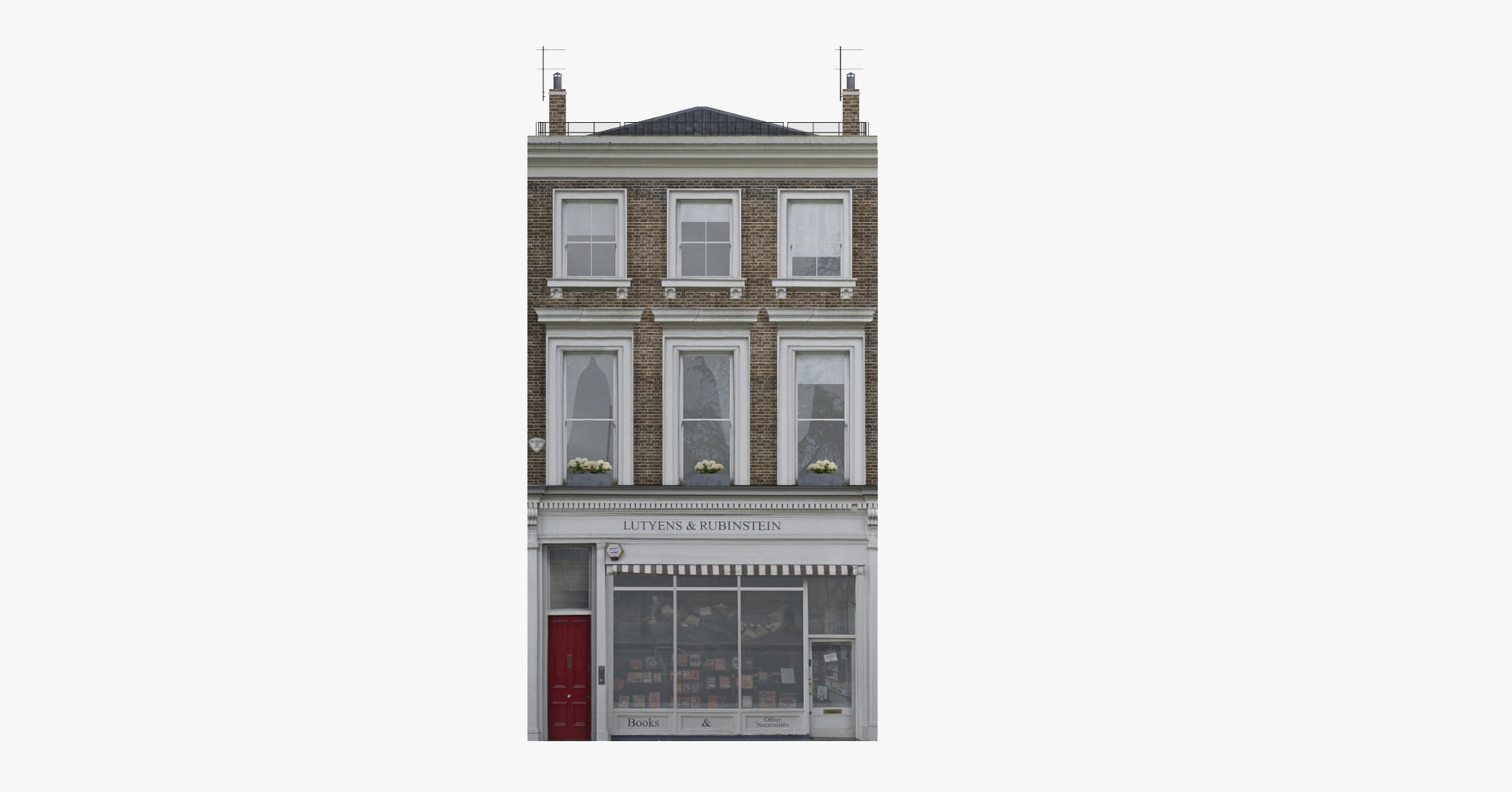 London Buildings Collection Low-poly 3D model_14