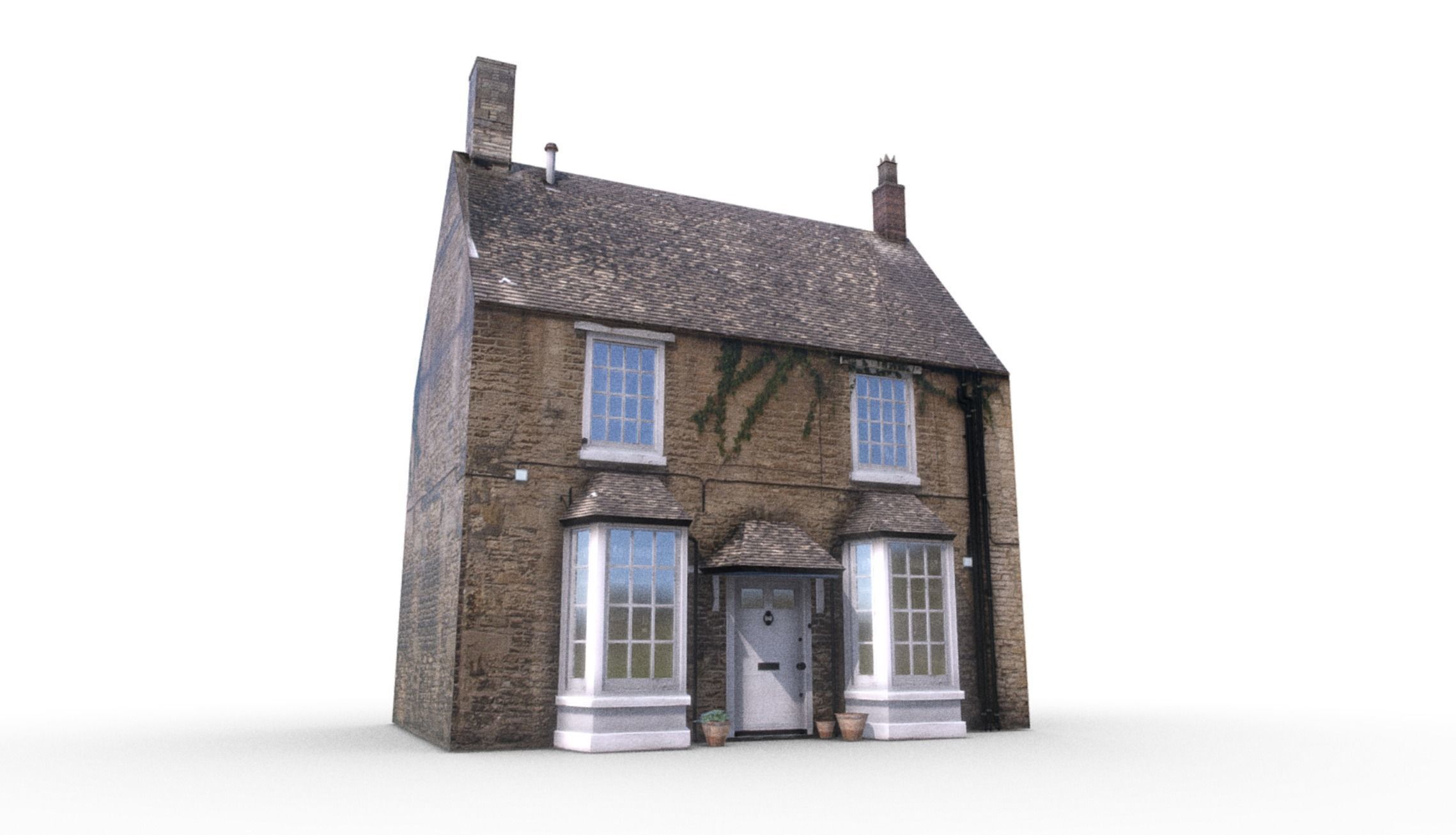 London Buildings Collection Low-poly 3D model_5