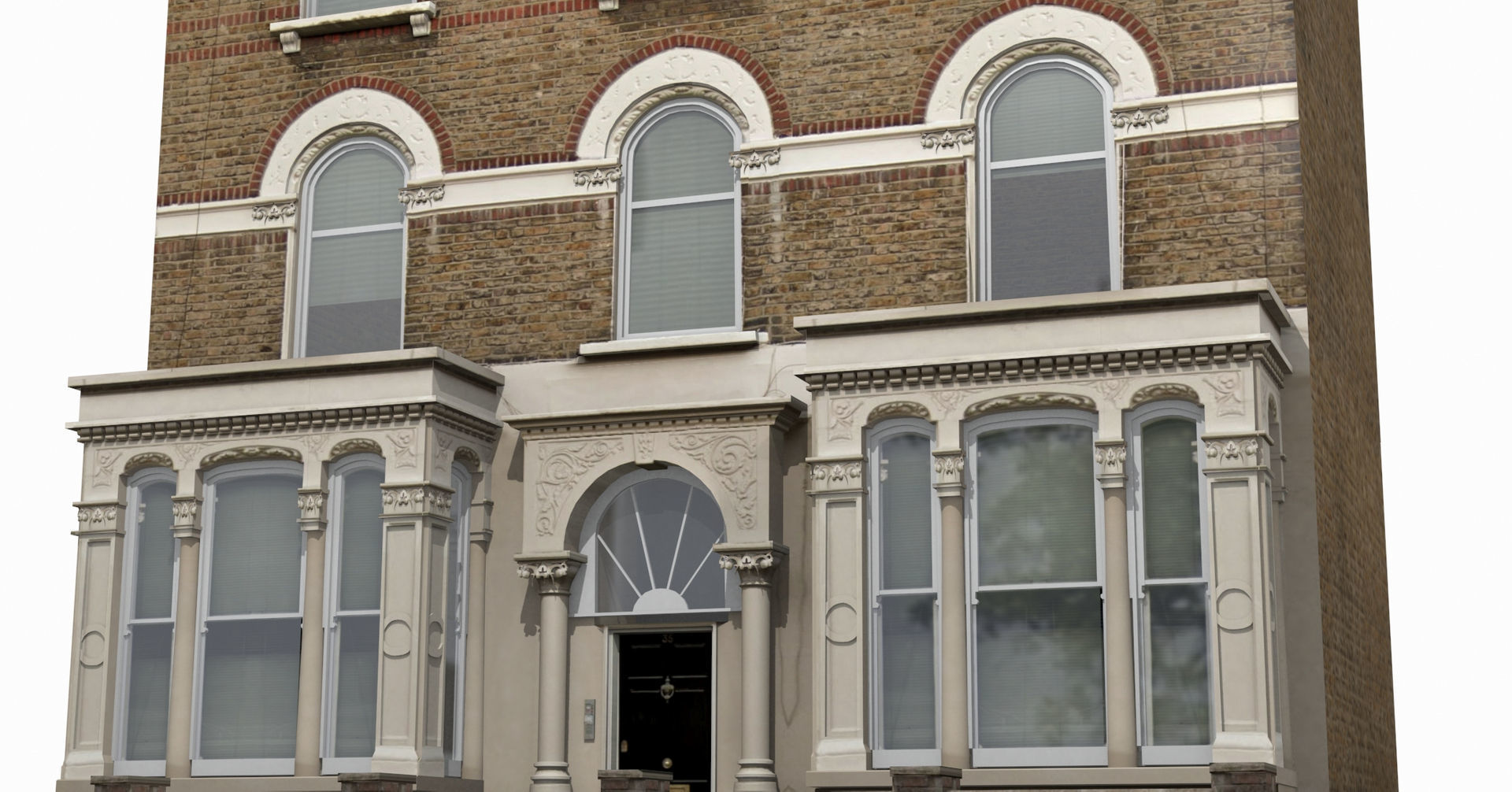 London Buildings Collection Low-poly 3D model_38