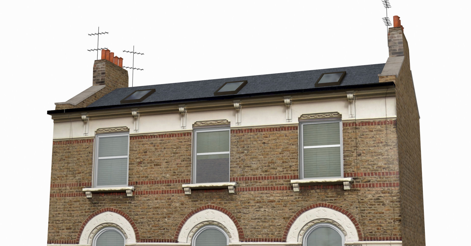 London Buildings Collection Low-poly 3D model_50