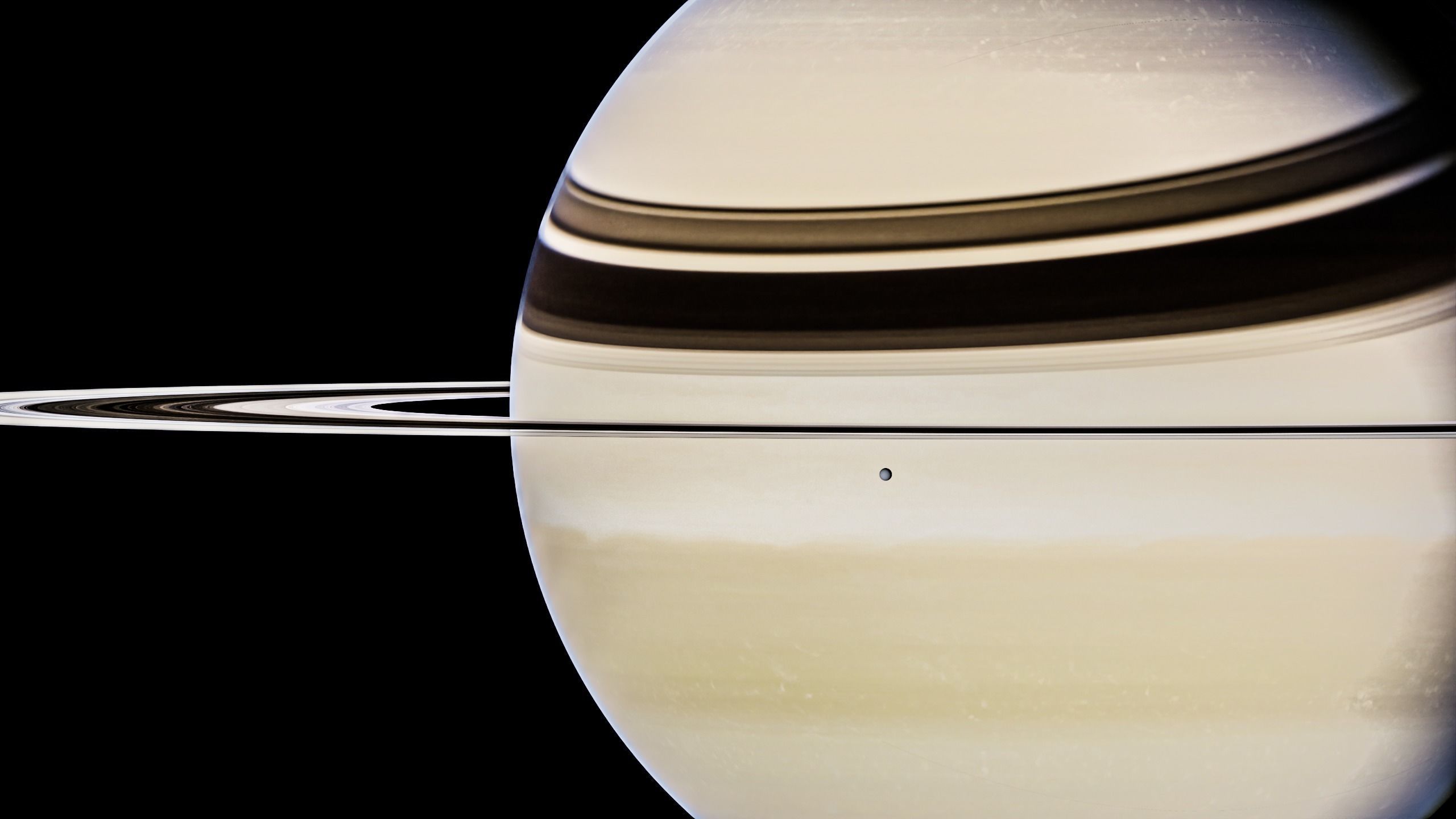 Saturn Low-poly 3D model_5