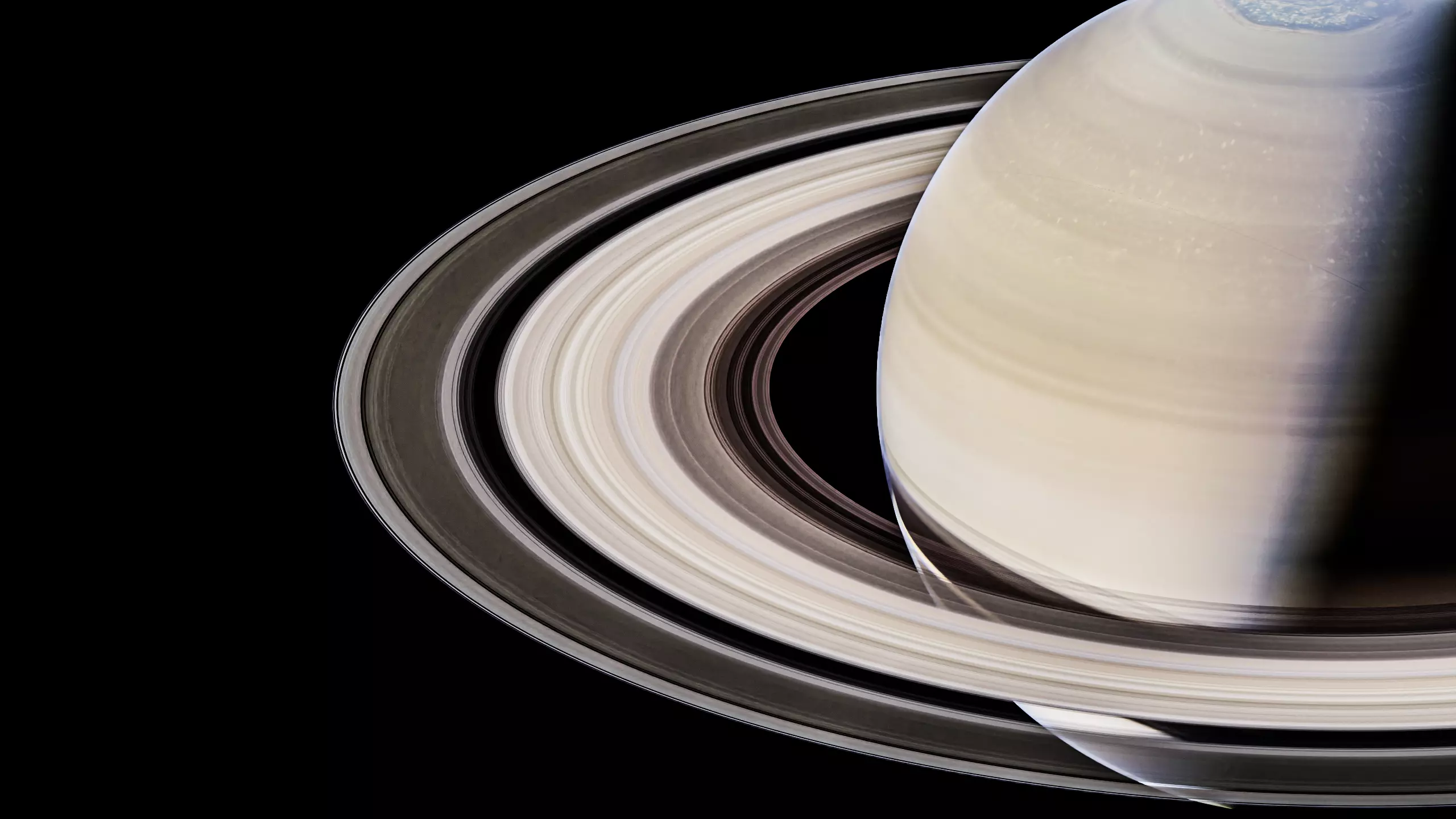 Saturn Low-poly 3D model_0