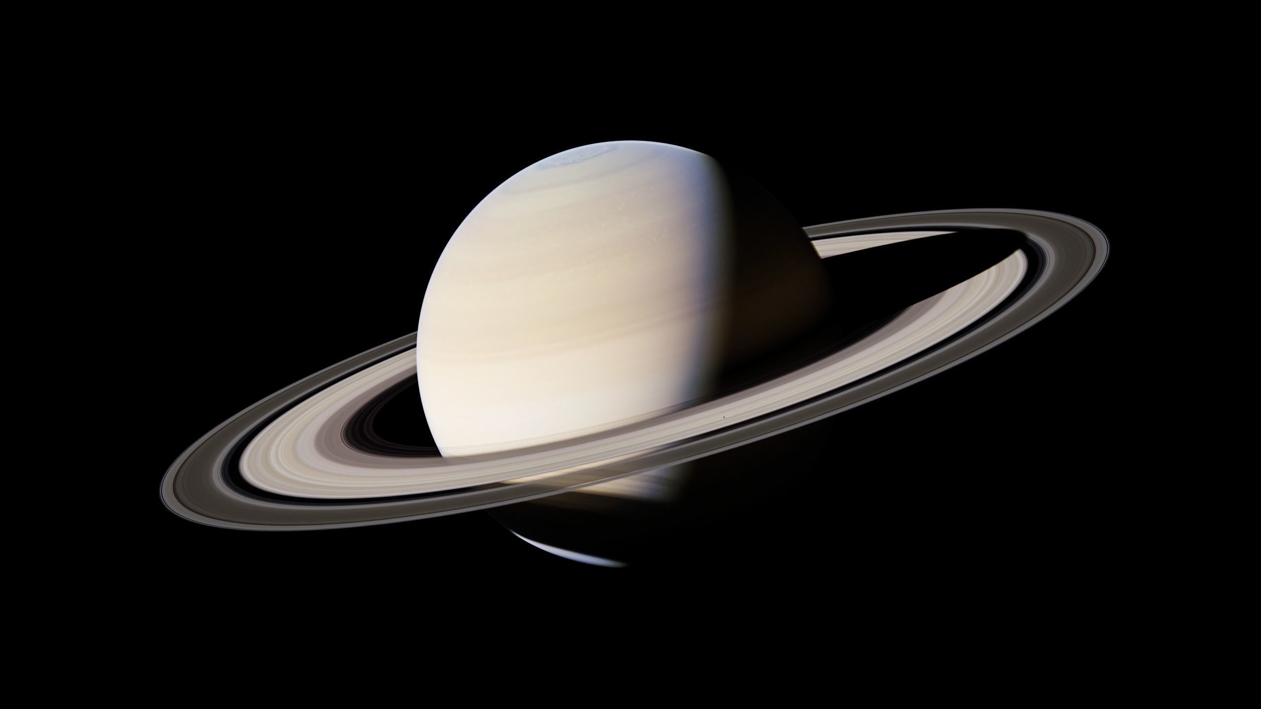 Saturn Low-poly 3D model_6