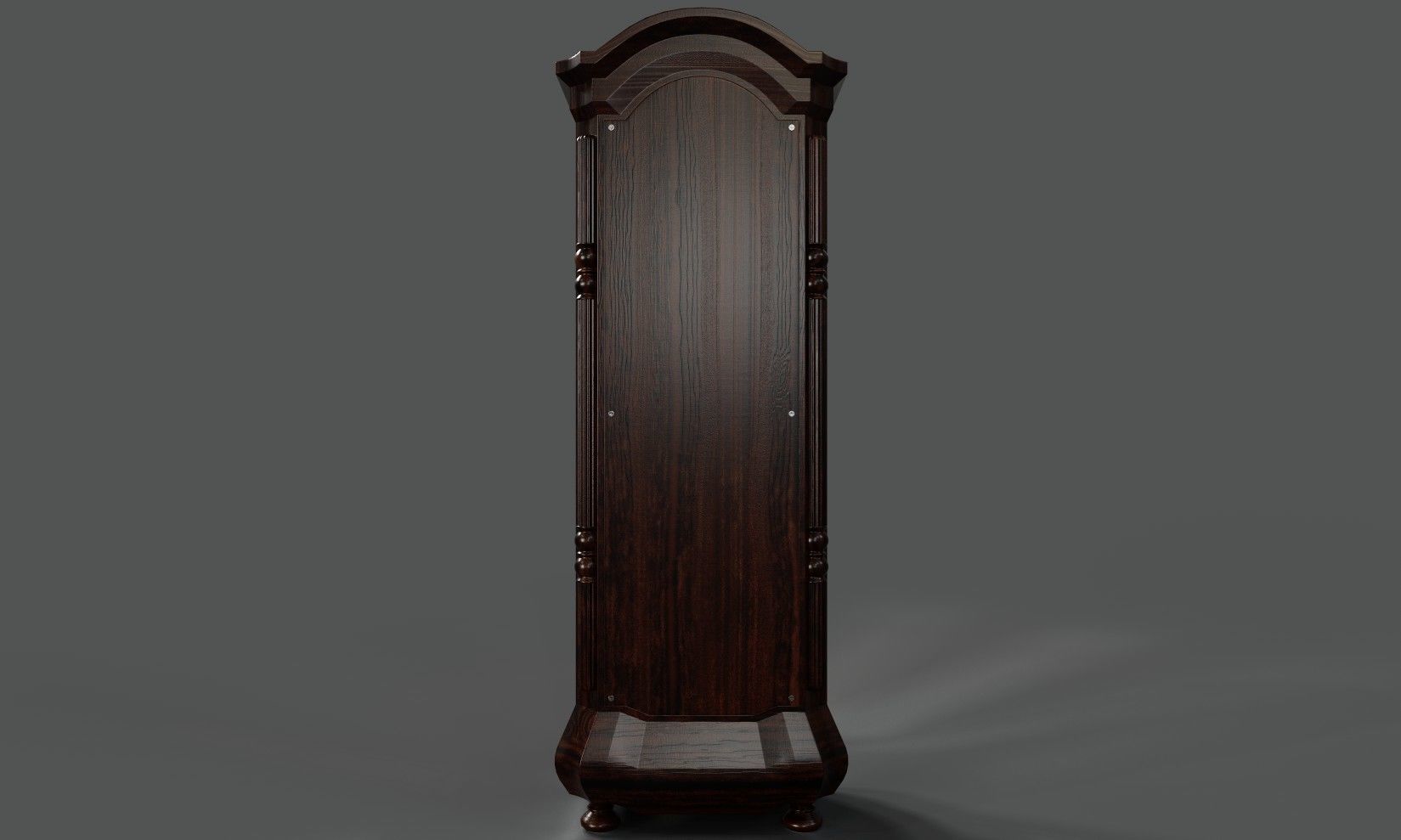 Grandpa Clock Low-Poly Game Ready 3D Model Low-poly 3D model_1