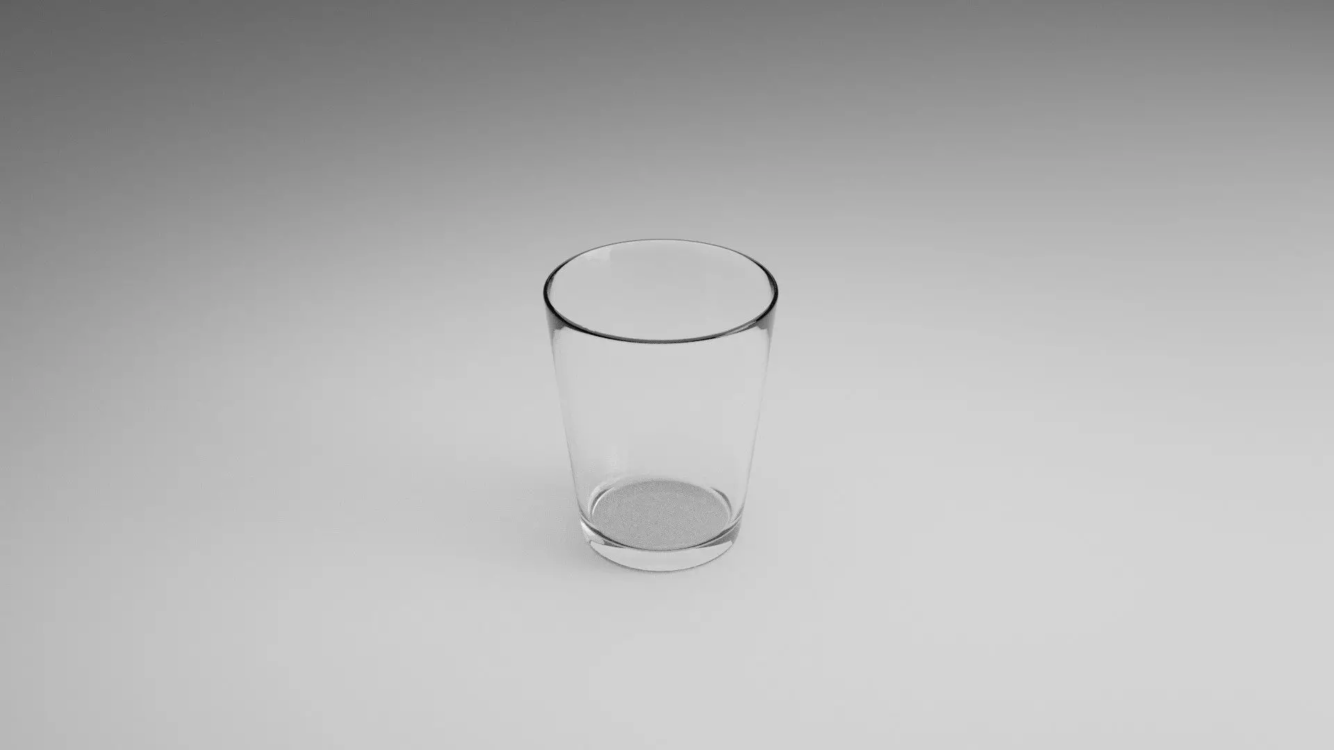 High-Fidelity Realistic Glass 3D Model for VFX and Rendering Free low-poly 3D model_0