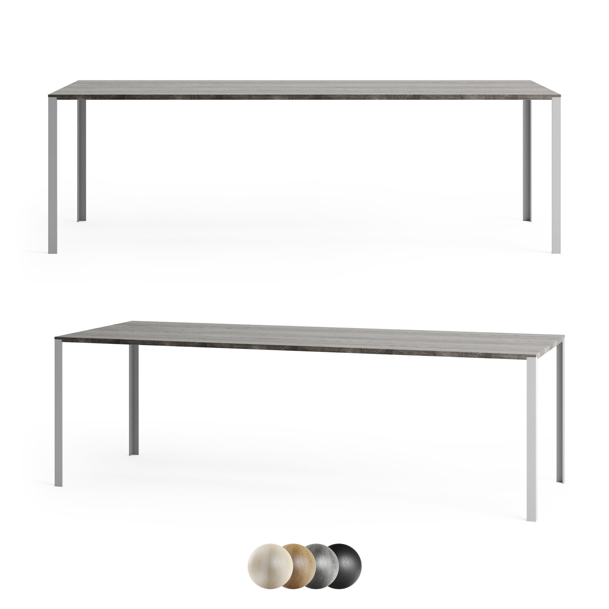 Bolia Dining Table Link 3D model_4