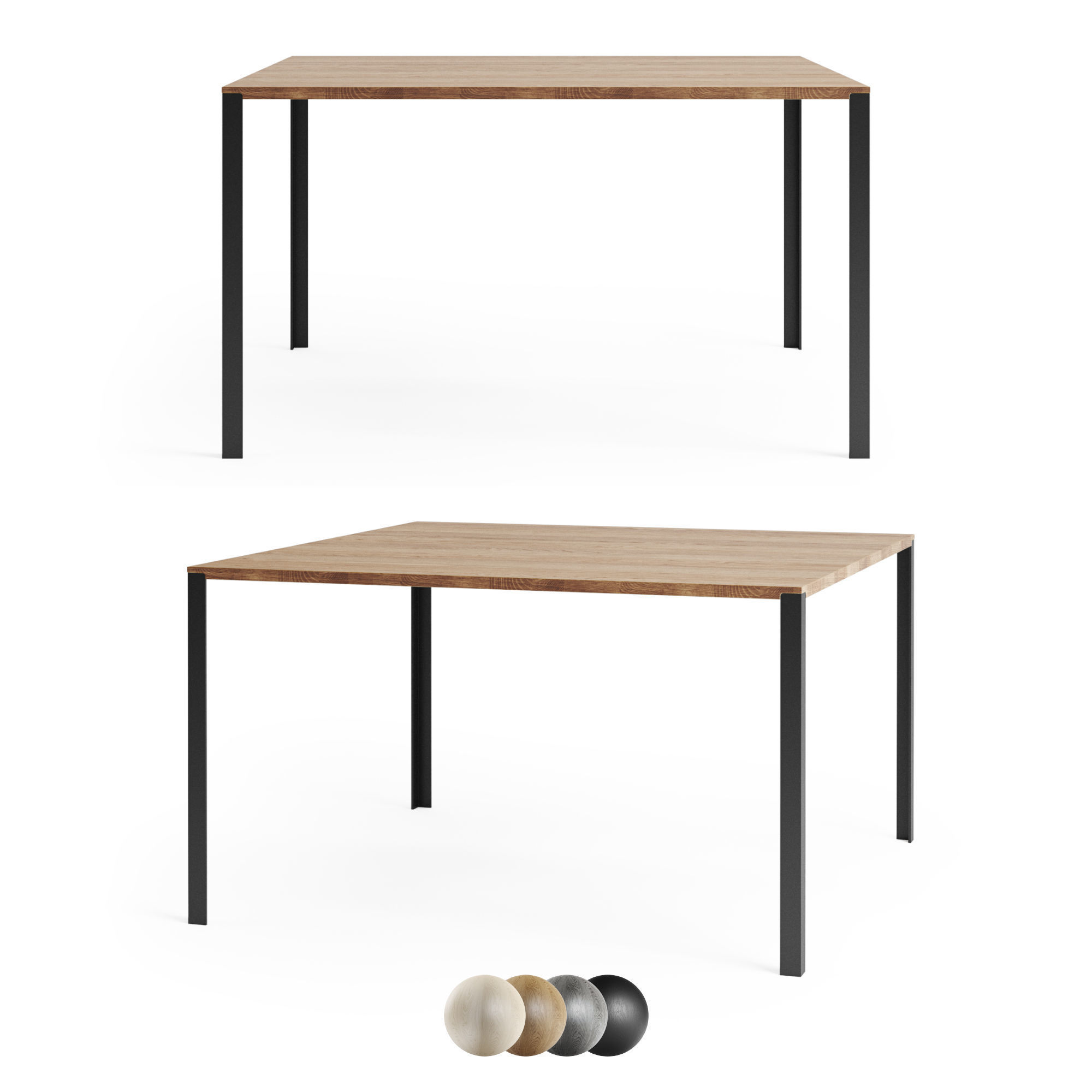 Bolia Dining Table Link 3D model_10