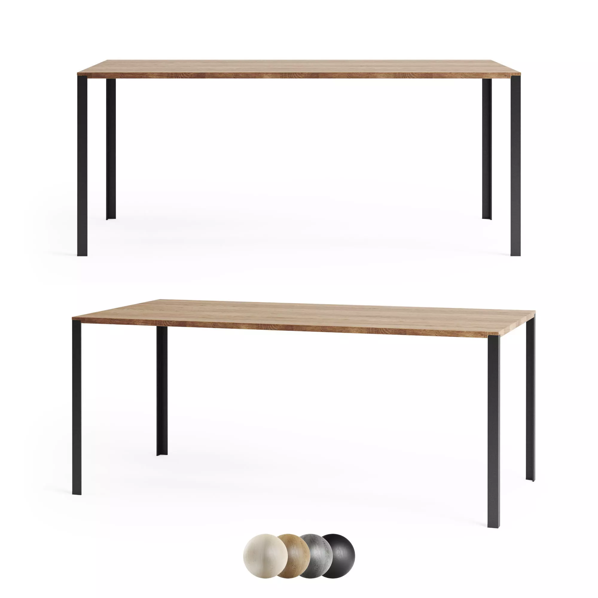 Bolia Dining Table Link 3D model_0