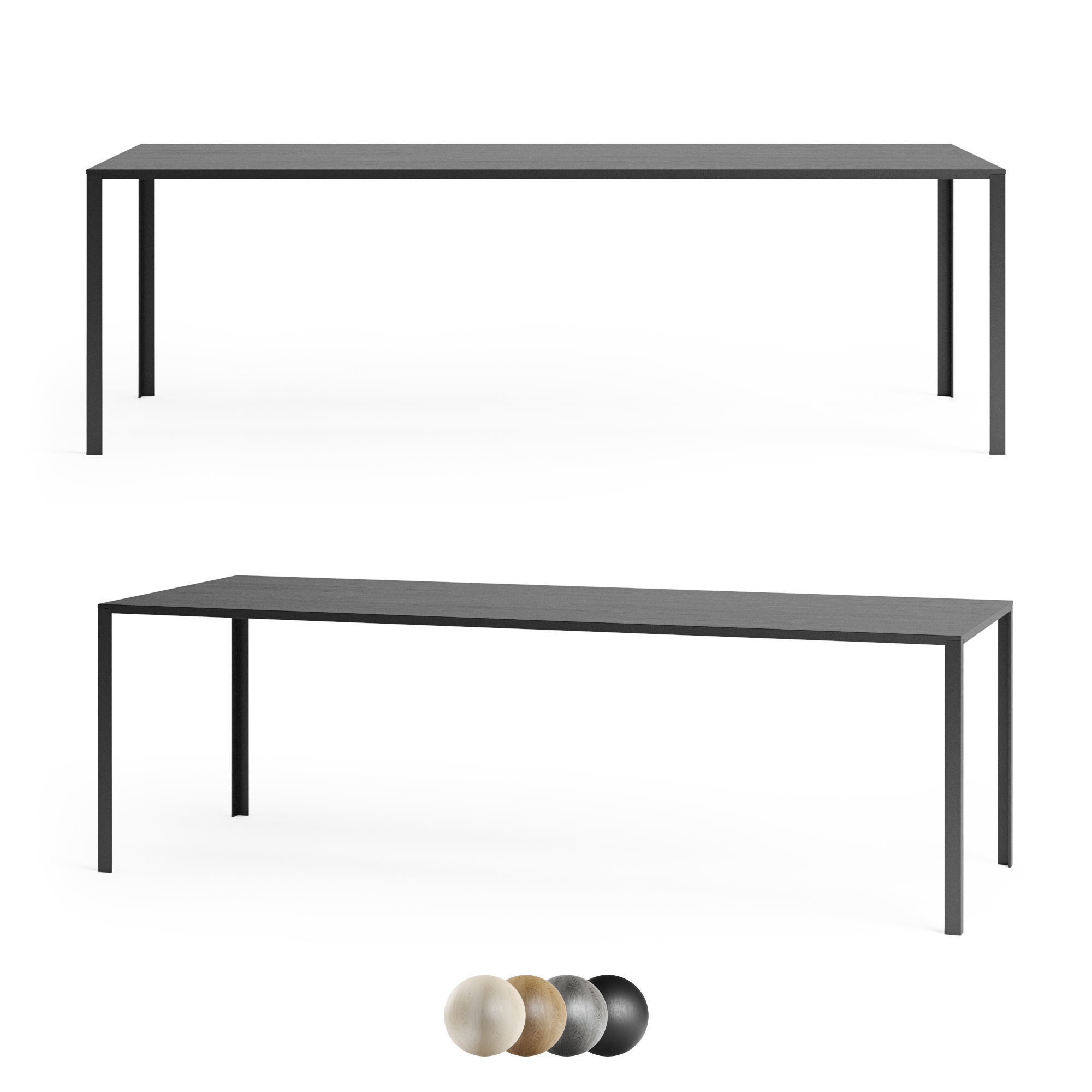 Bolia Dining Table Link 3D model_3