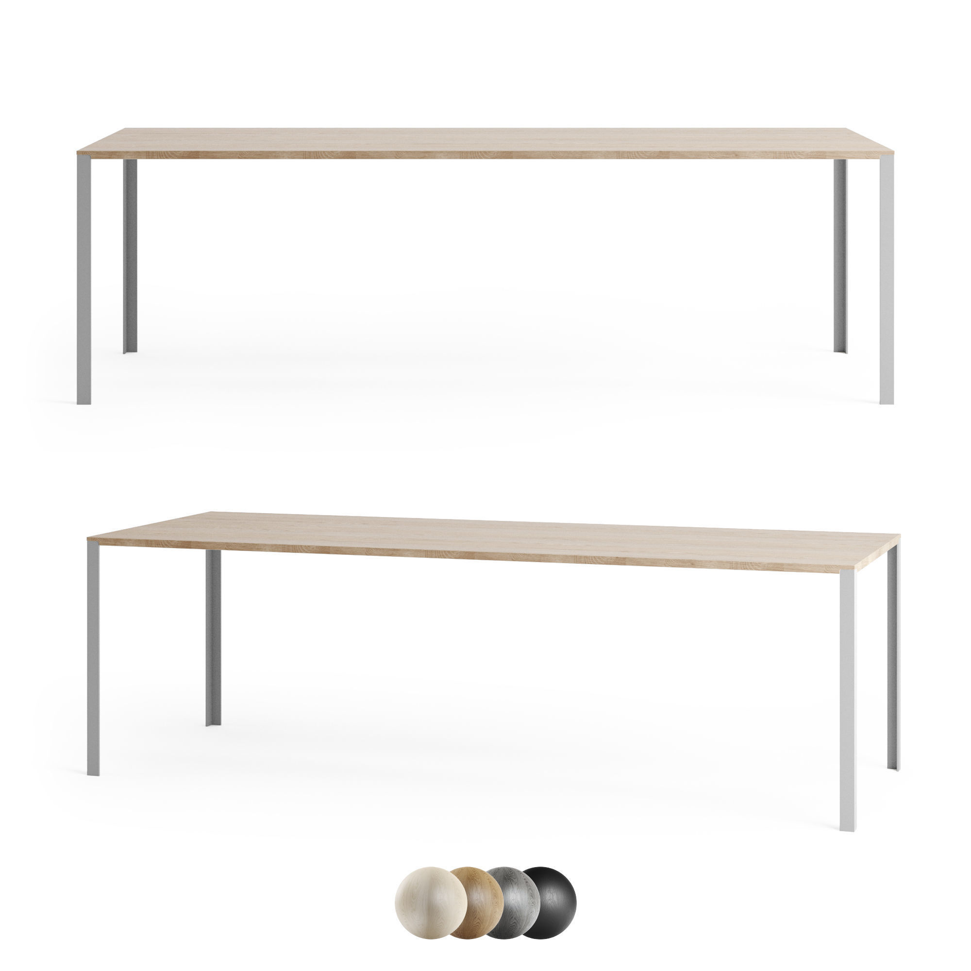 Bolia Dining Table Link 3D model_5