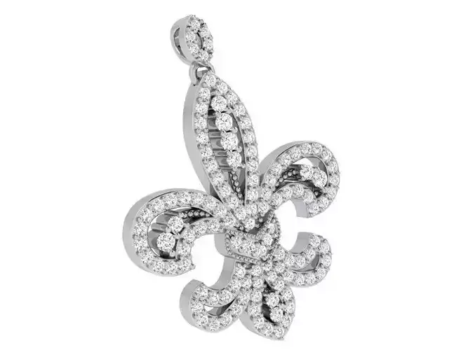 Fleur-de-lis Pendant 3796