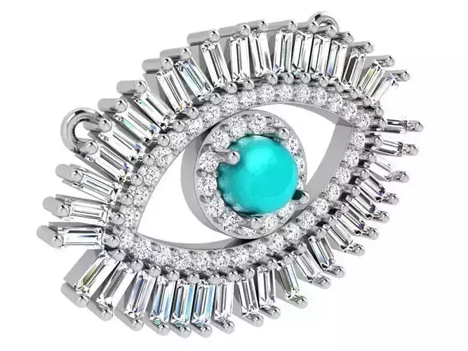 Eye Diamond Pendant 3801