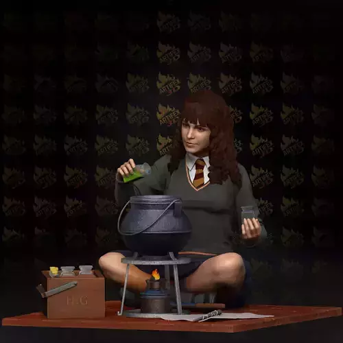 Hermione Granger 3D print model