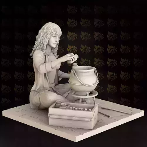 Hermione Granger 3D print model