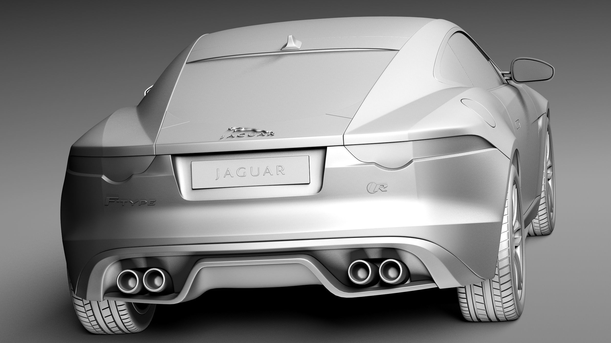 Jaguar F-Type R Coupe 2015 3D model_13