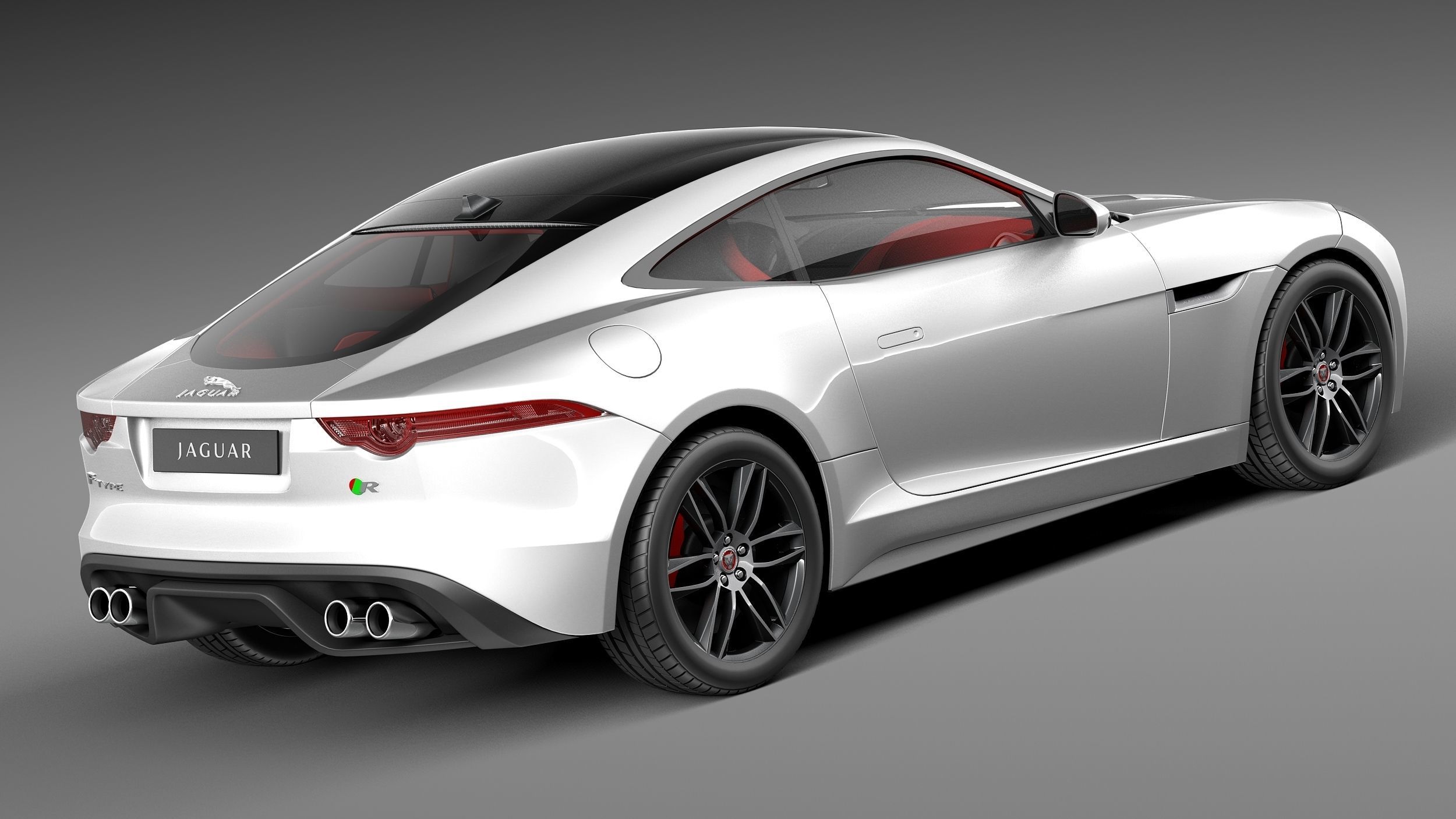 Jaguar F-Type R Coupe 2015 3D model_4
