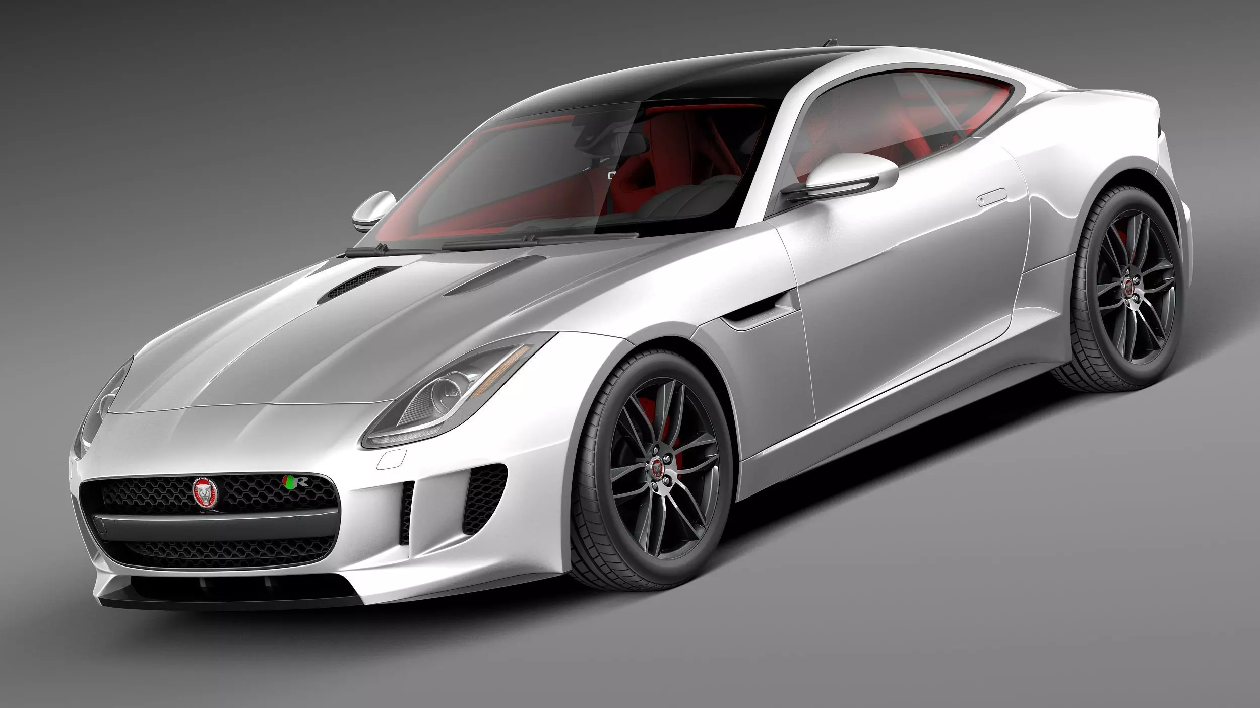 Jaguar F-Type R Coupe 2015 3D model_0