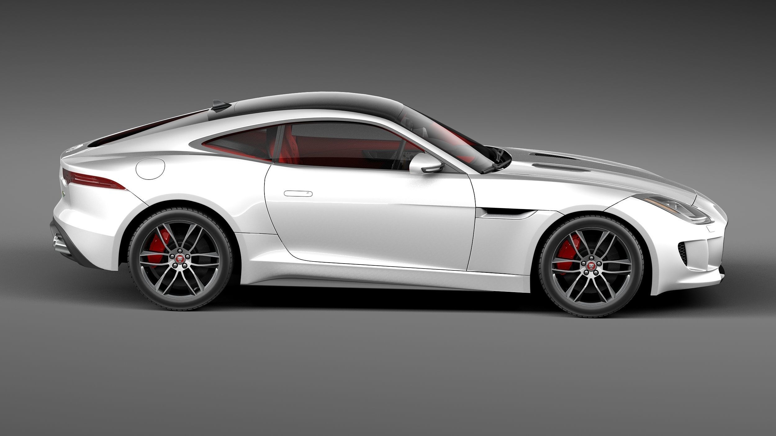 Jaguar F-Type R Coupe 2015 3D model_6