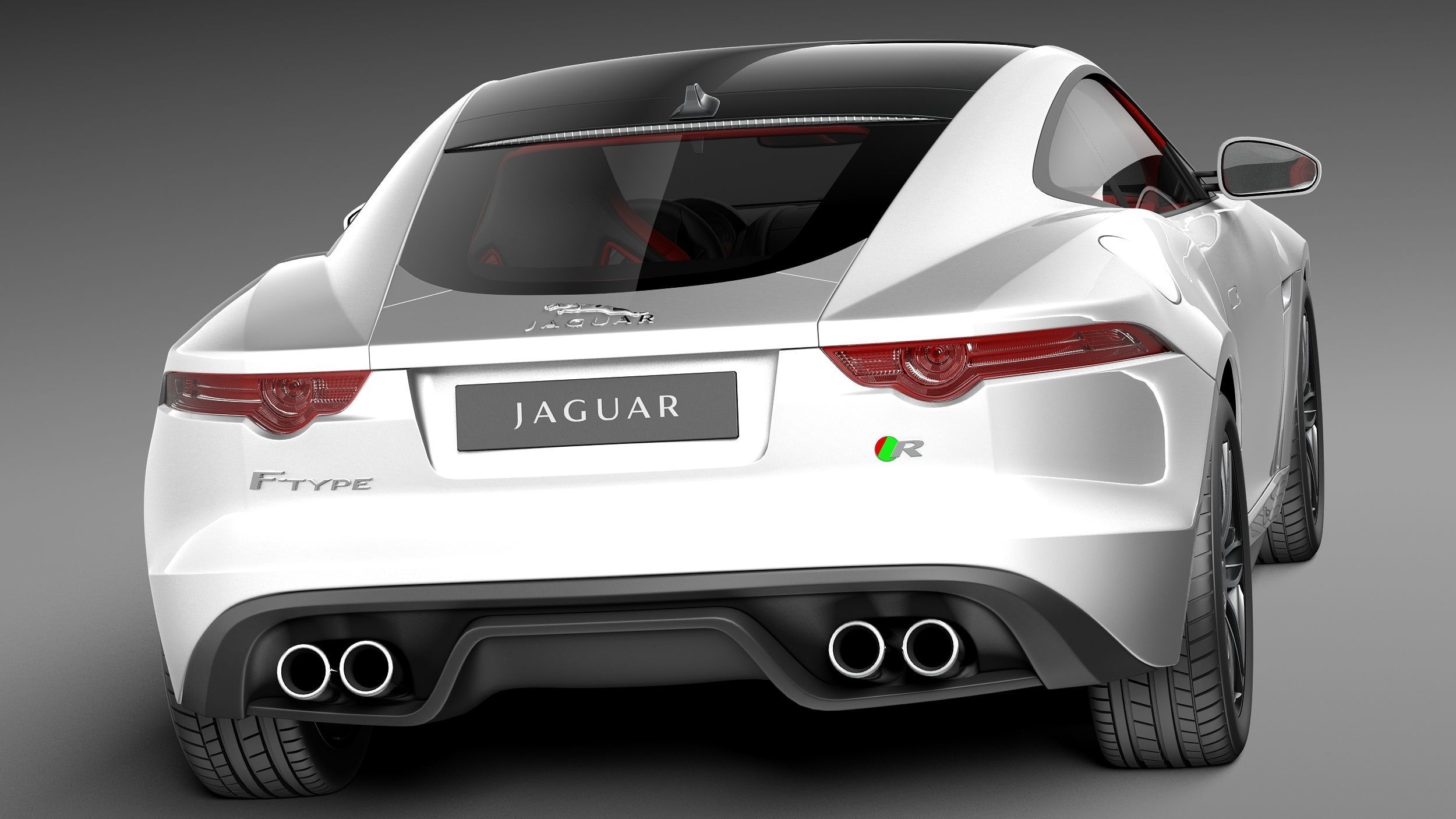 Jaguar F-Type R Coupe 2015 3D model_5