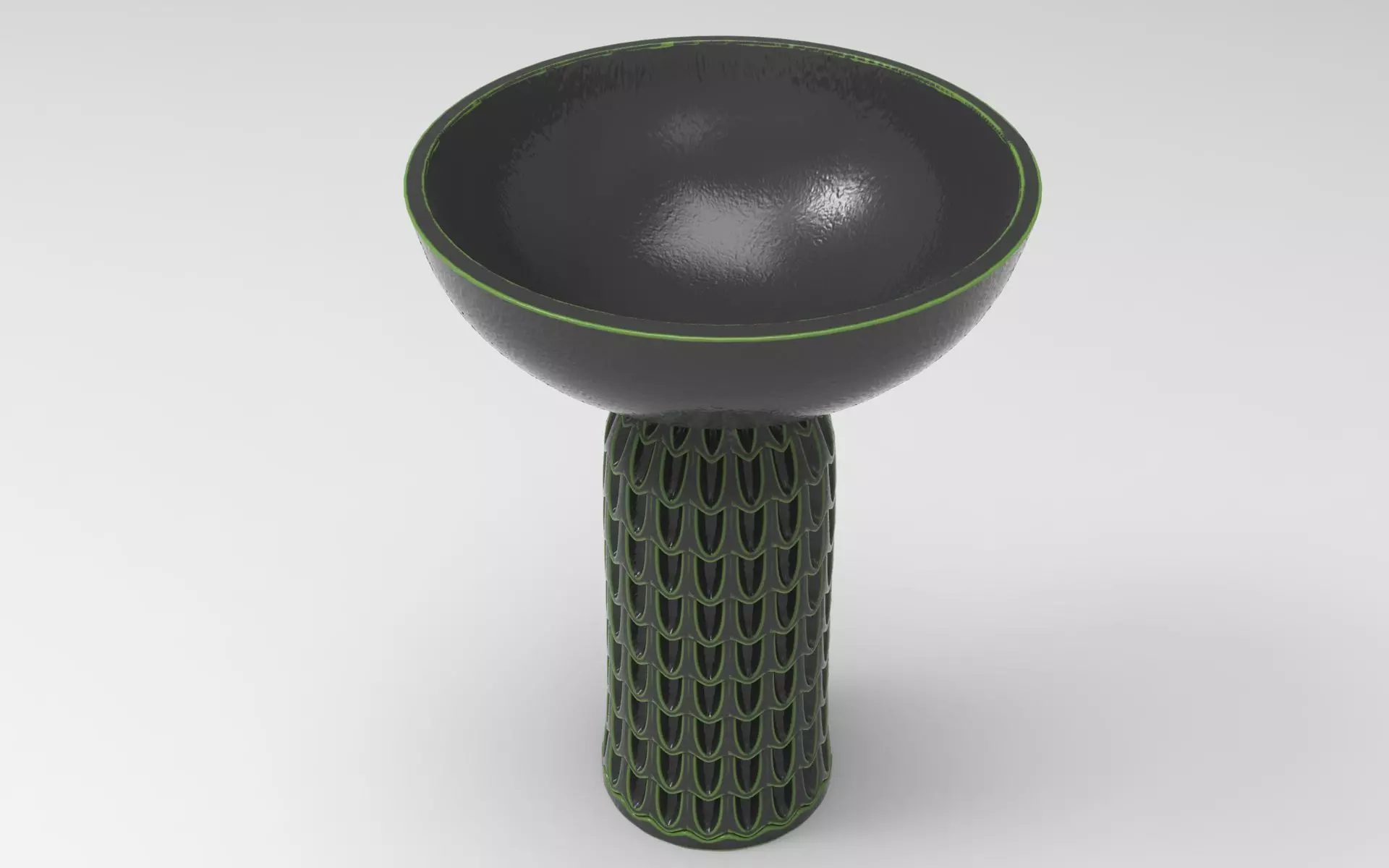 Siya Bowl Low-poly 3D model_0