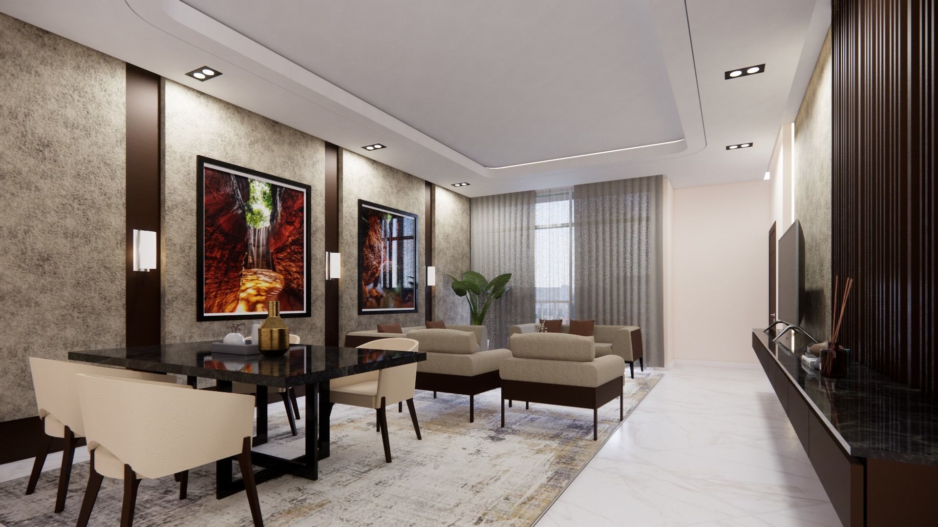 PRESIDENTIAL HOTEL SUITE 3D model_2