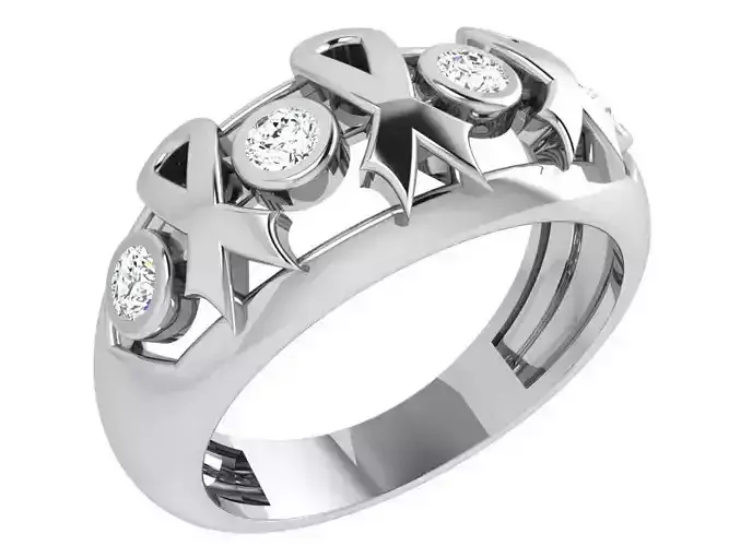 Cancer Bow Ring 3820