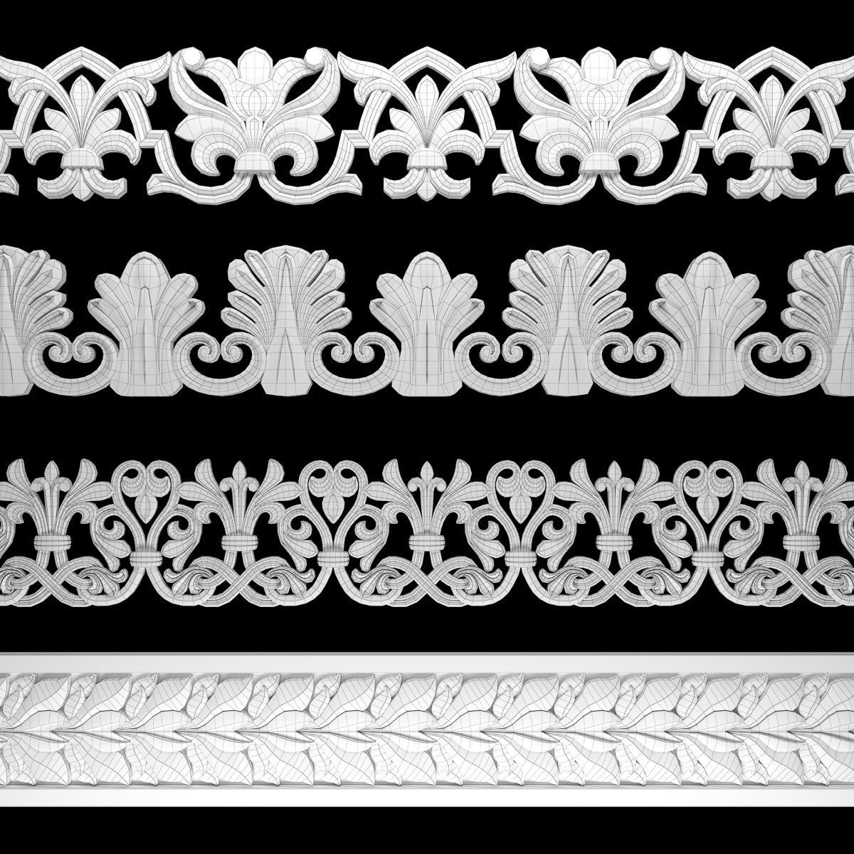 Path Ornament Pack 21 3D model_3