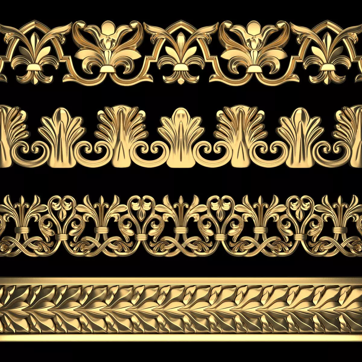 Path Ornament Pack 21 3D model_0