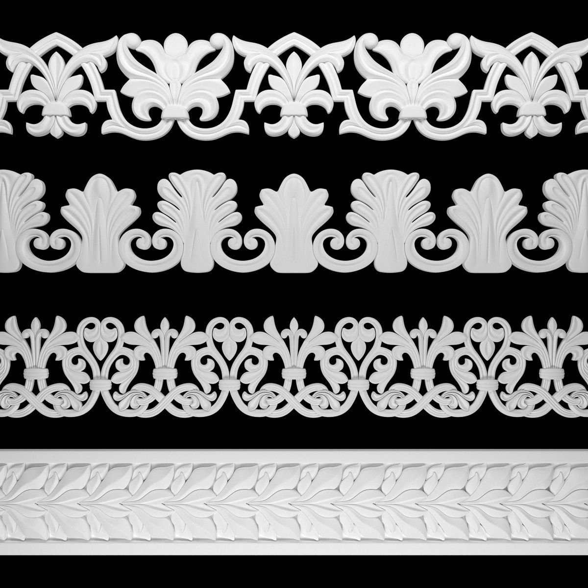 Path Ornament Pack 21 3D model_2