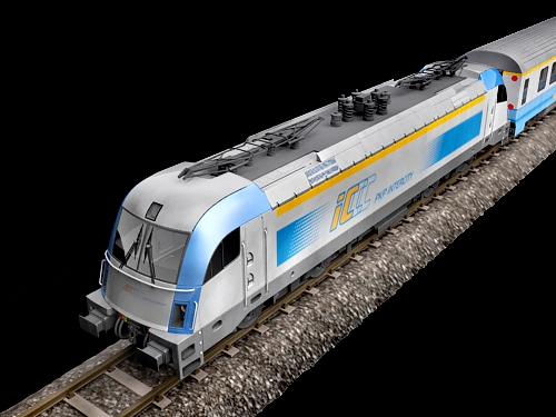 Taurus Train 3D model_3