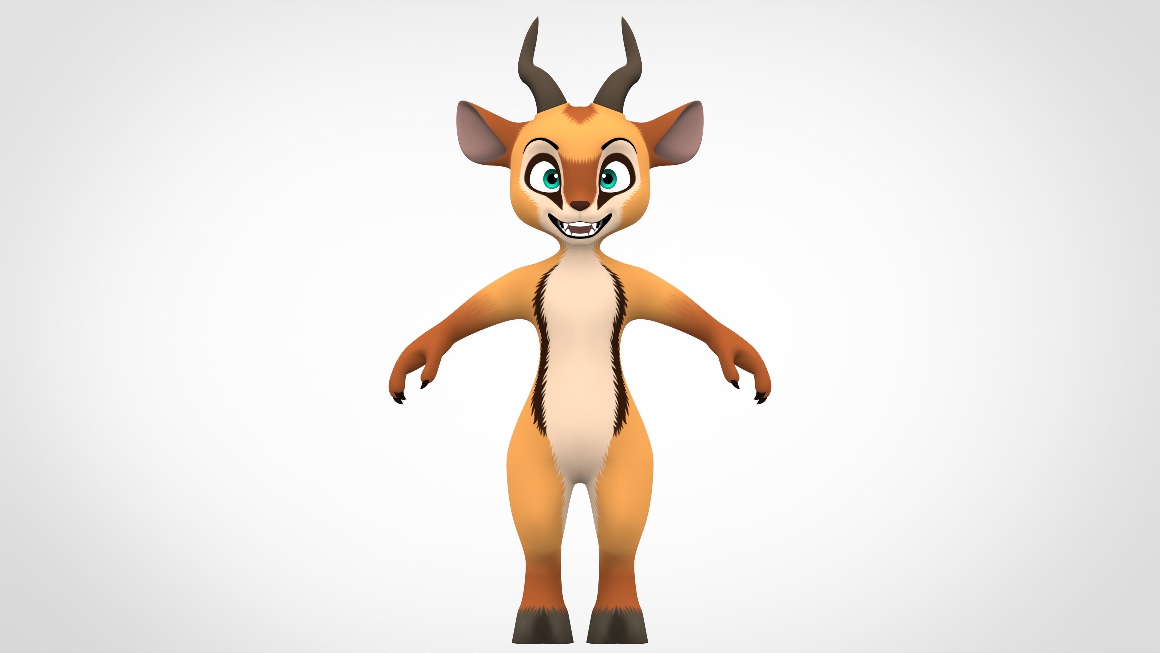 Lupdorcas 3D model_1