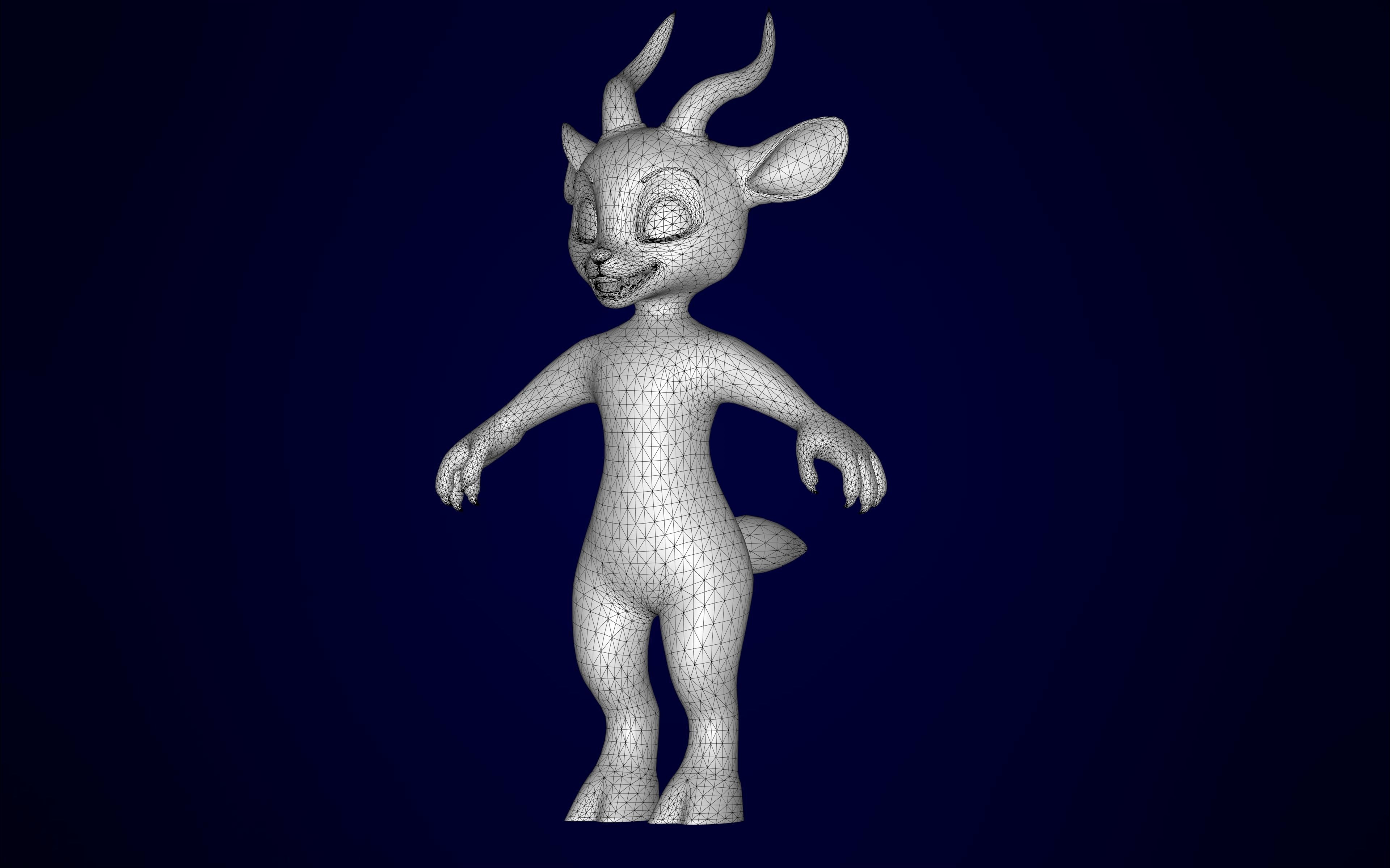 Lupdorcas 3D model_10