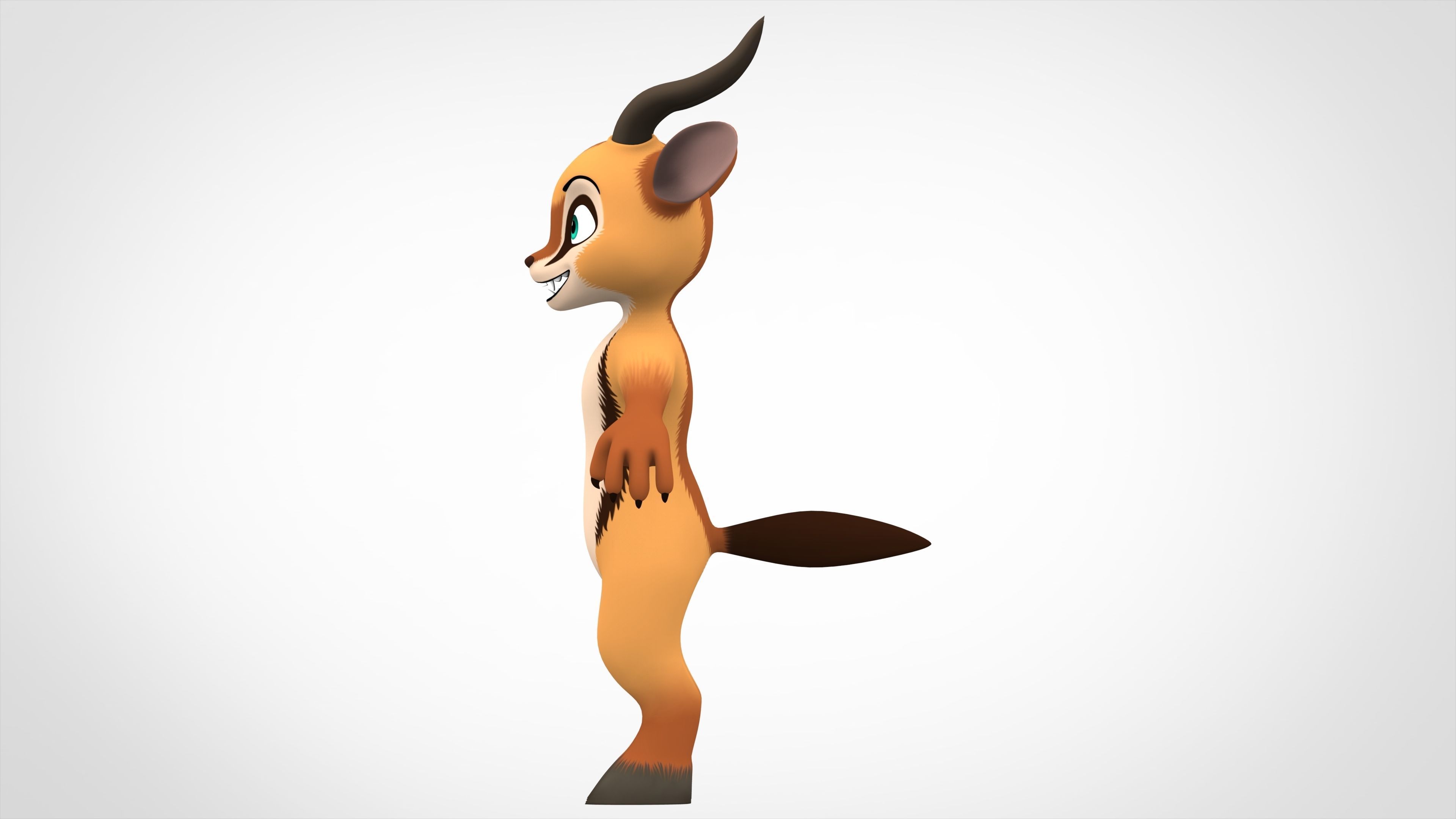 Lupdorcas 3D model_2