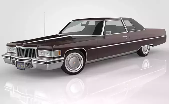 Cadillac DeVille Coupe 1975 3D model