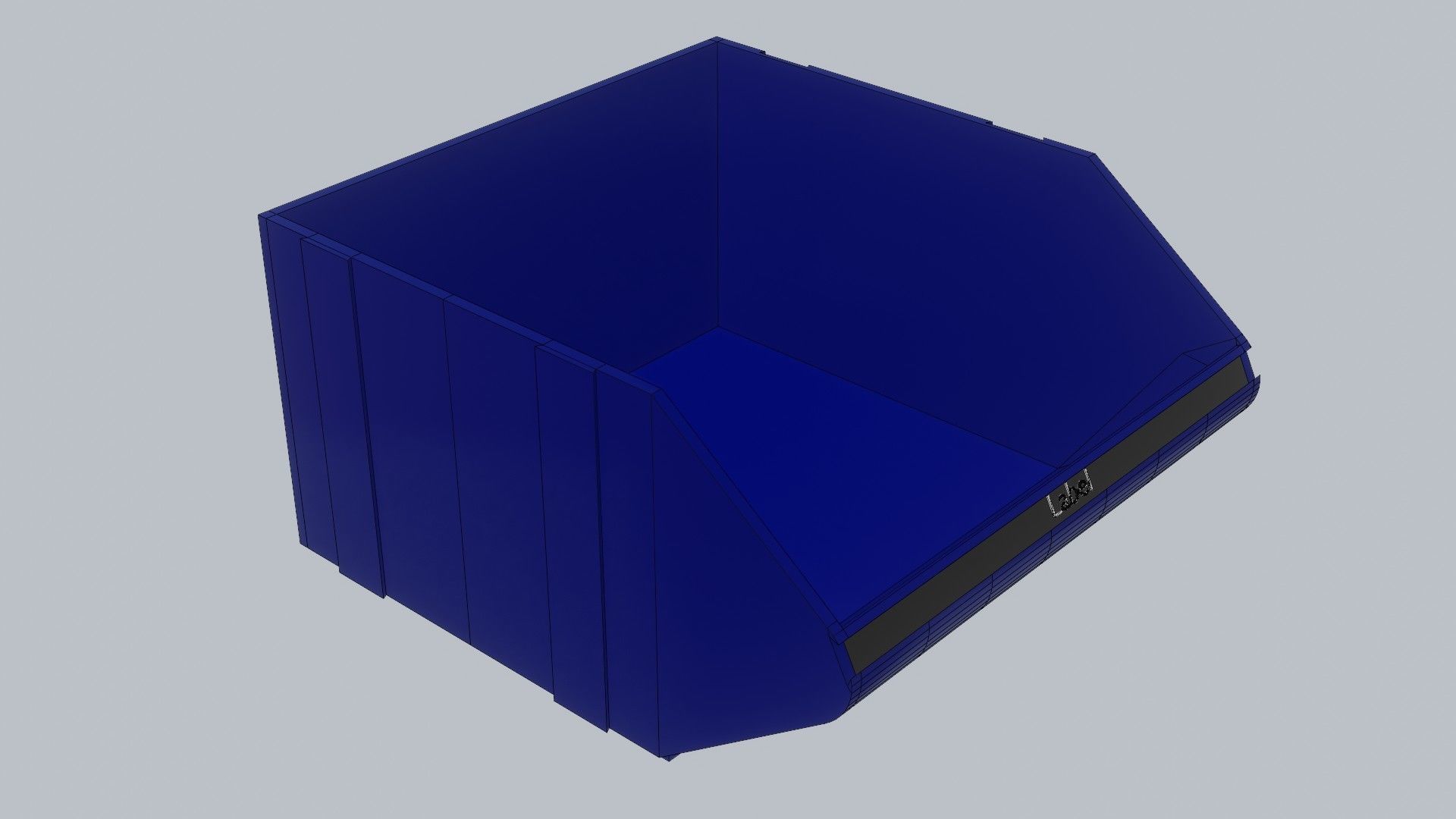 Nuts and  Bolt storage 3D print model_3