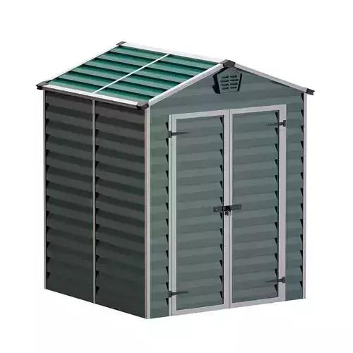 Yard building Booth Shed Hangar House 3D model